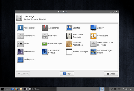 settings manager