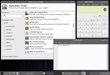 various applications